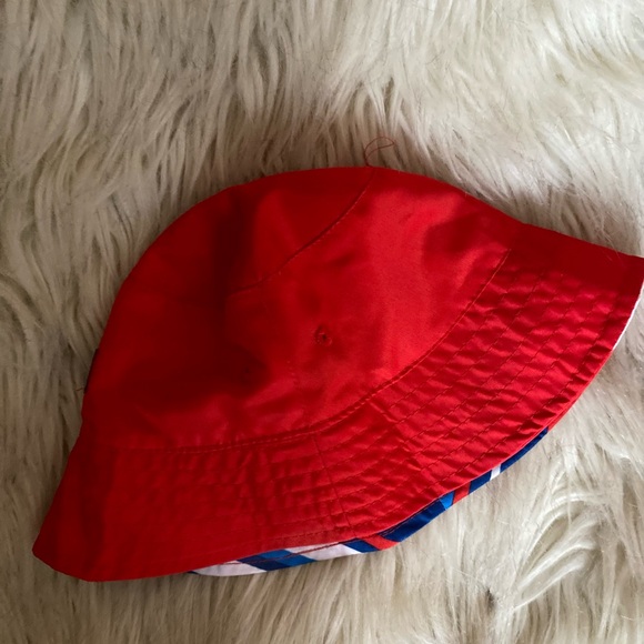 Like new baby boys little red summer hat - Picture 1 of 2